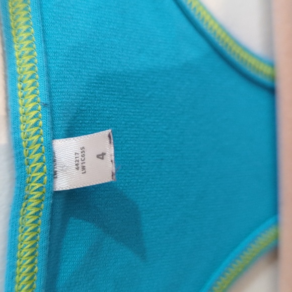 Size 4 Lululemon Cool racer back tank, kayak blue 💙 - Picture 4 of 6